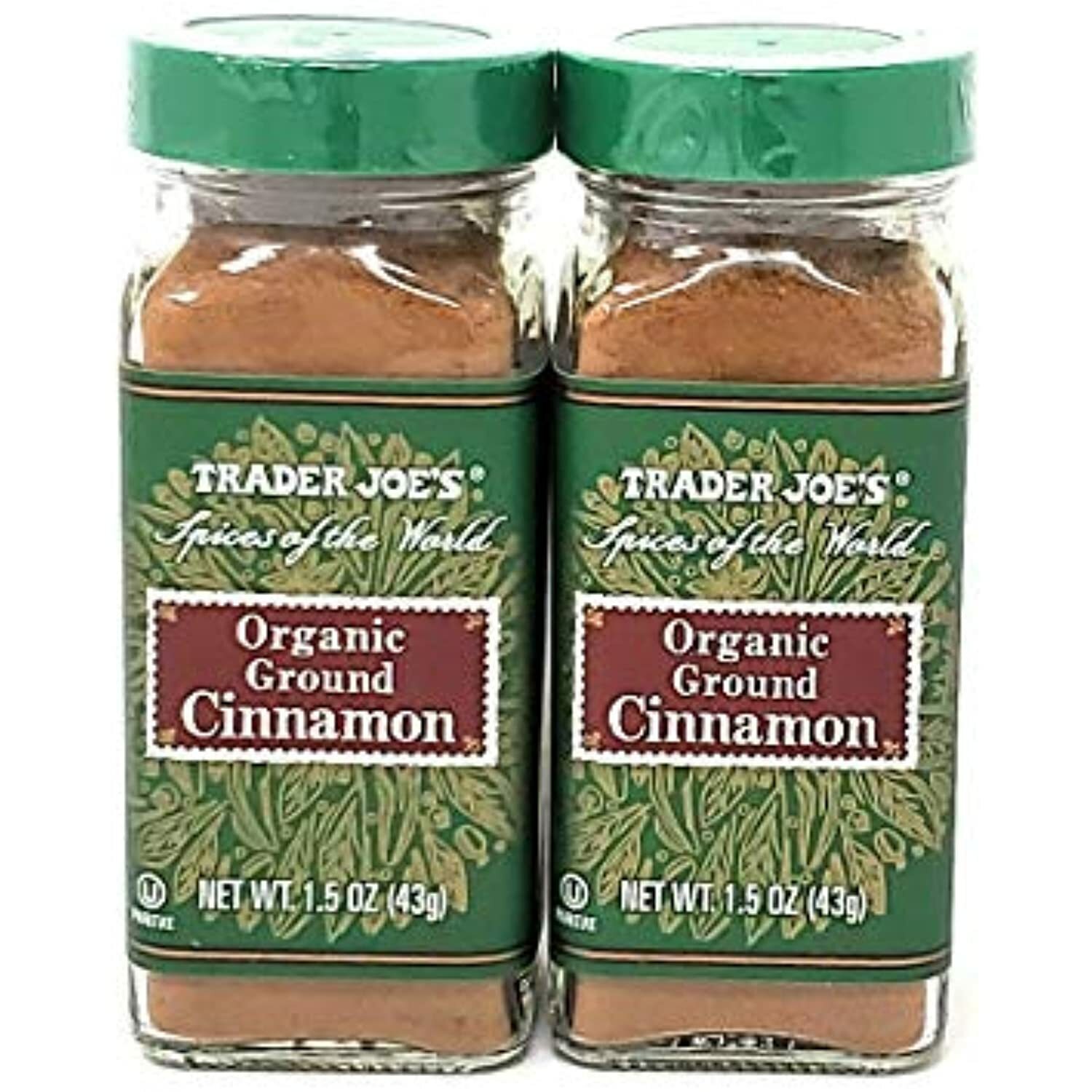 Trader Joe’s Ground Cinnamon 1.5 oz (Pack of 2)