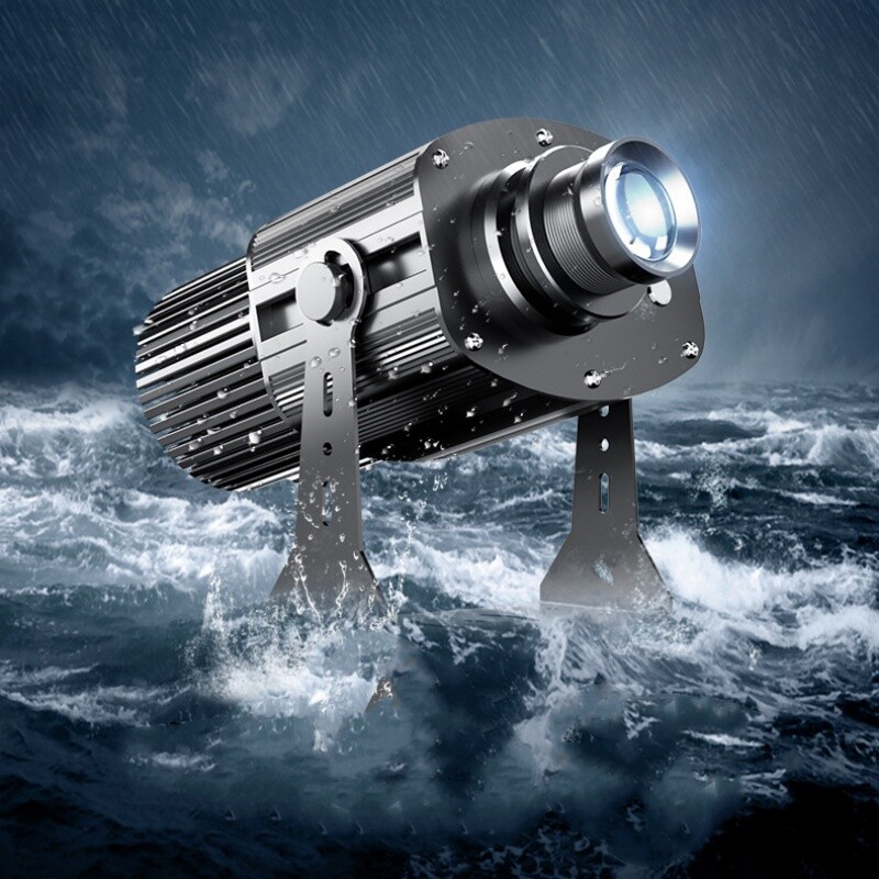 200W-600W Warehouse Safety Sidewalk LED Rotating Gobo Zebra Crossing Projector
