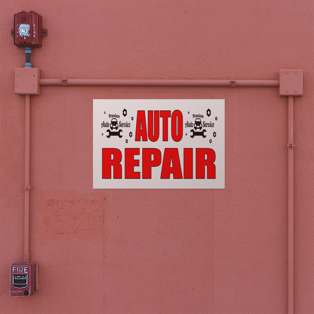 Decal Stickers Auto Repair Auto Repair Body Shop Vinyl Store Sign Label