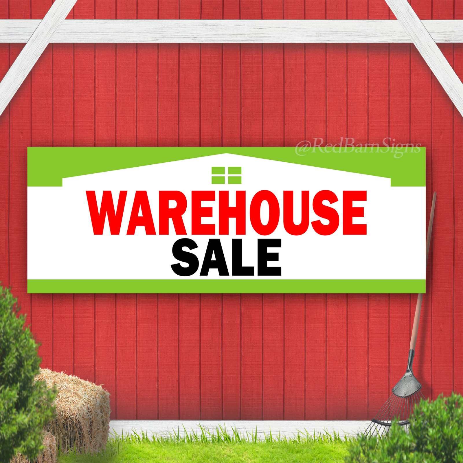 Warehouse Sale Indoor Outdoor Vinyl Banner Design