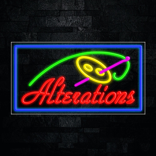 Alterations LED Neon Sign 33″L x 18″H #30405