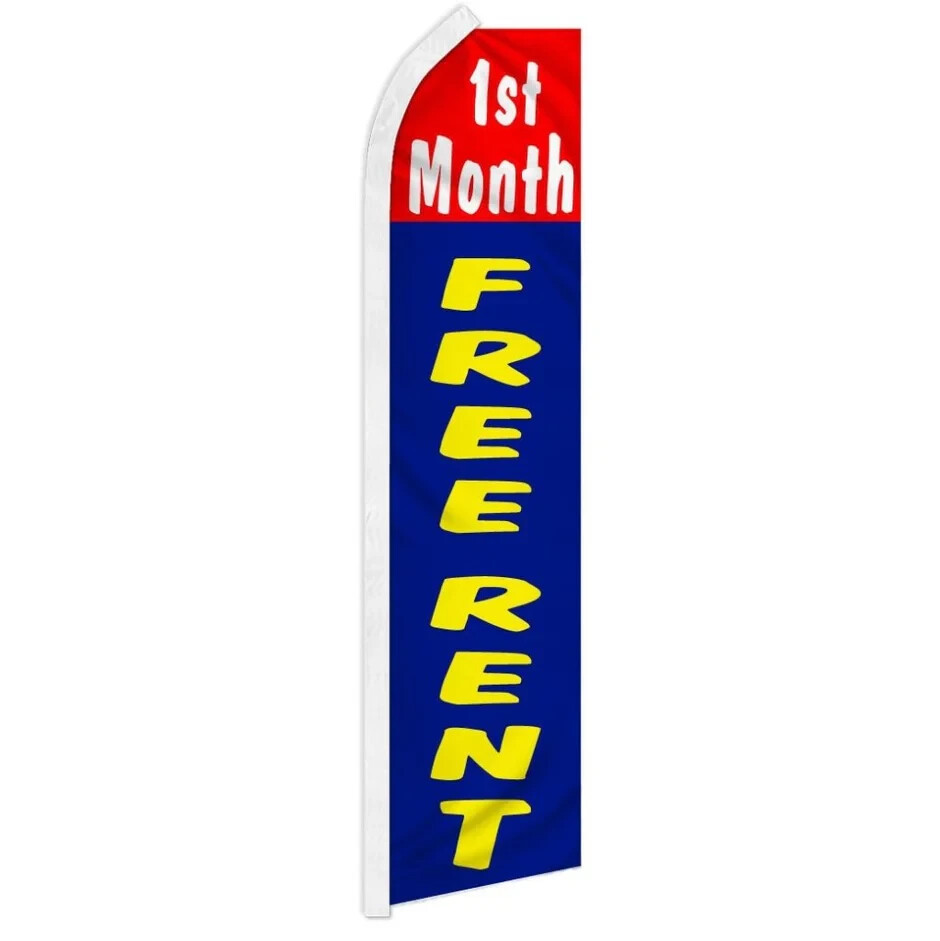 Real Estate Rent 2 Own Variations Swooper Flutter Advertising Banner Flags