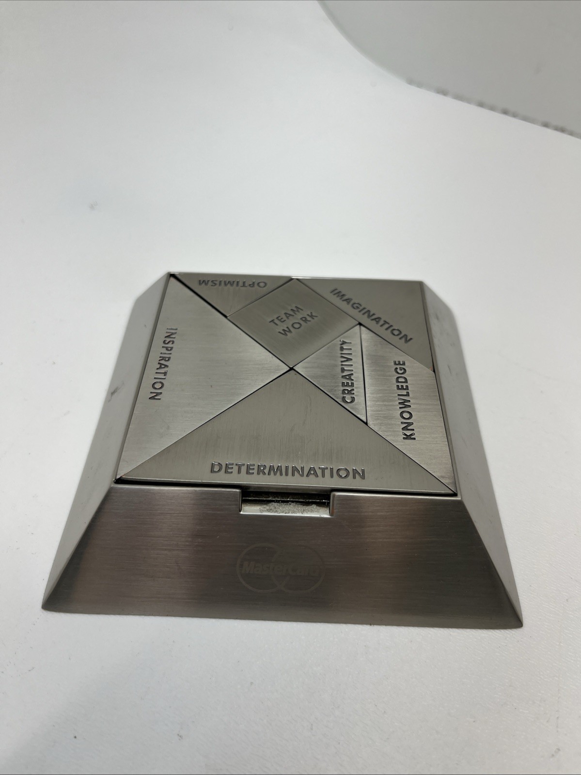 Mastercard Corporate Leadership, Metal Puzzle Paperweight