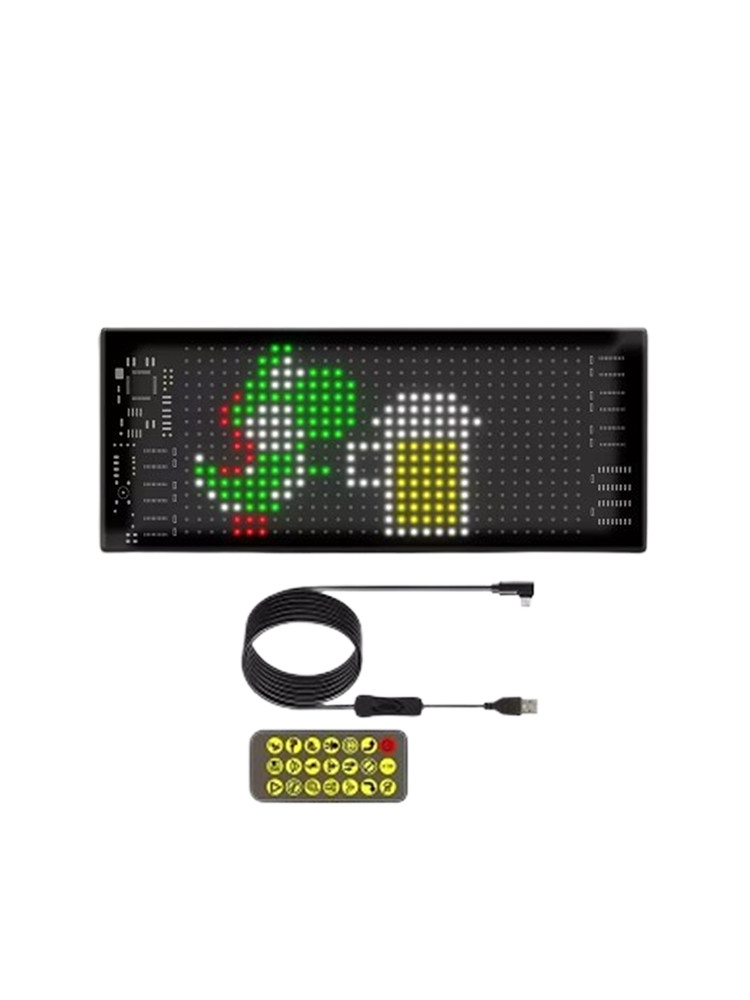 Car LED Sign LED Matrix Pixel Panel DIY Programmable Flexible LED Display