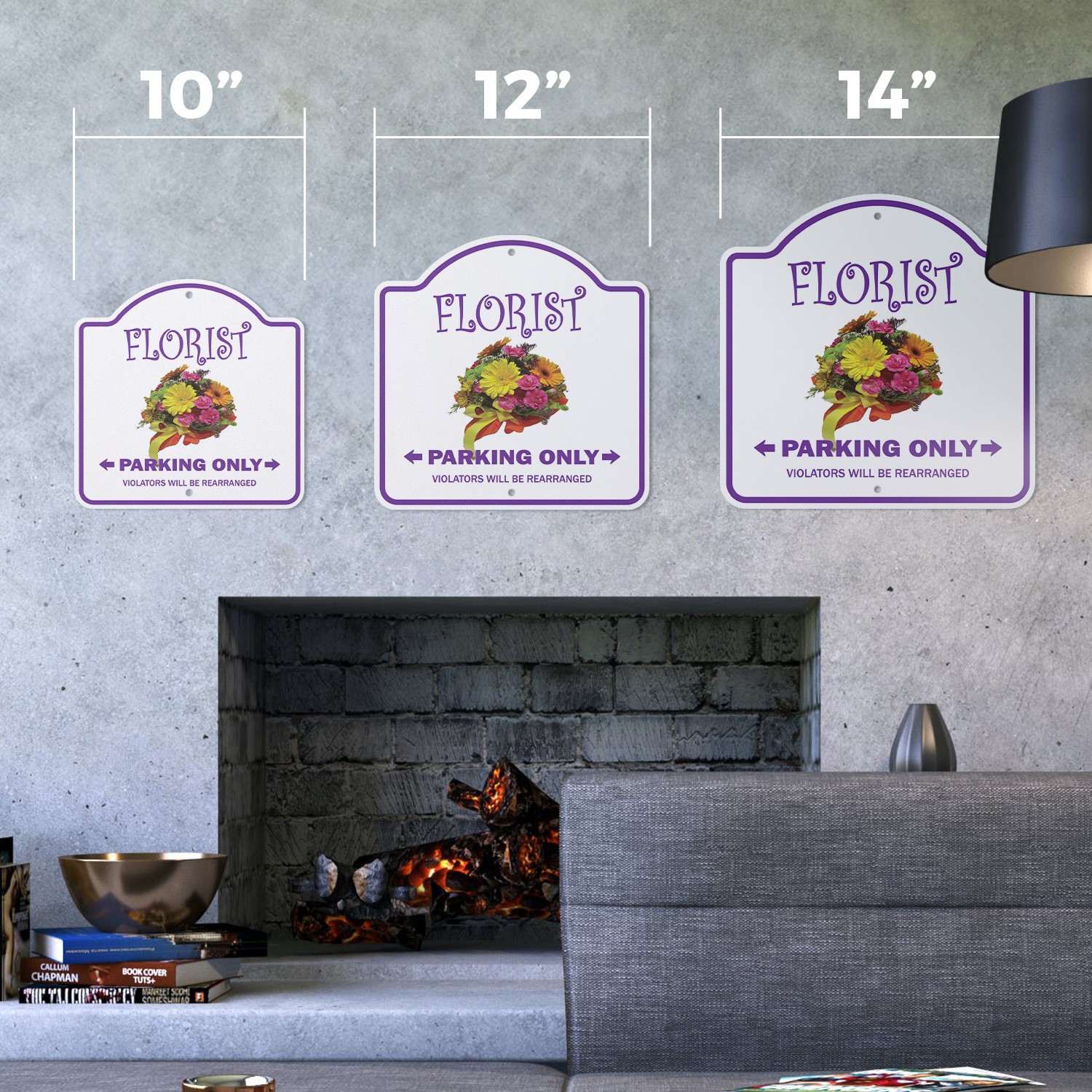 Florist ~Sign Plastic Novelty Sign Flower Floral Flower Shop Store
