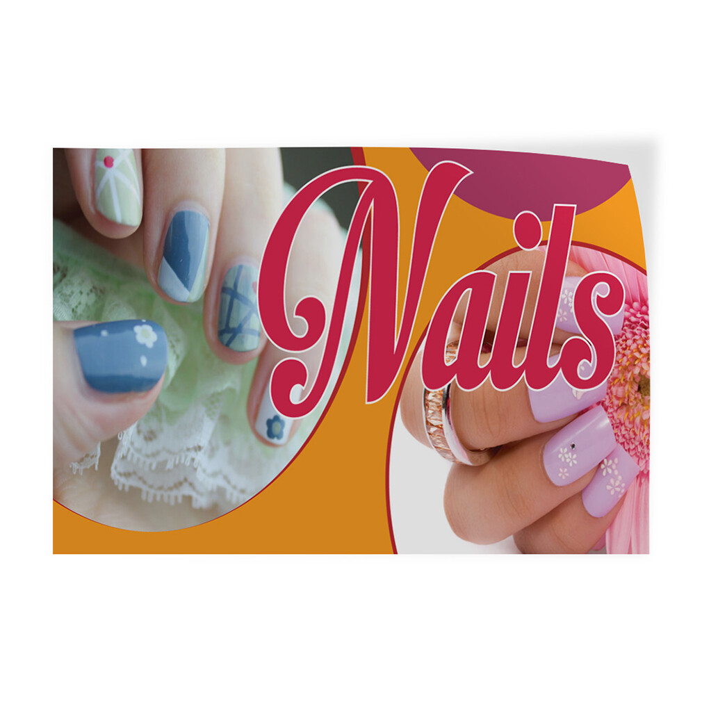 Decal Stickers Nails Outdoor Advertising Printing D Vinyl Store Sign Label