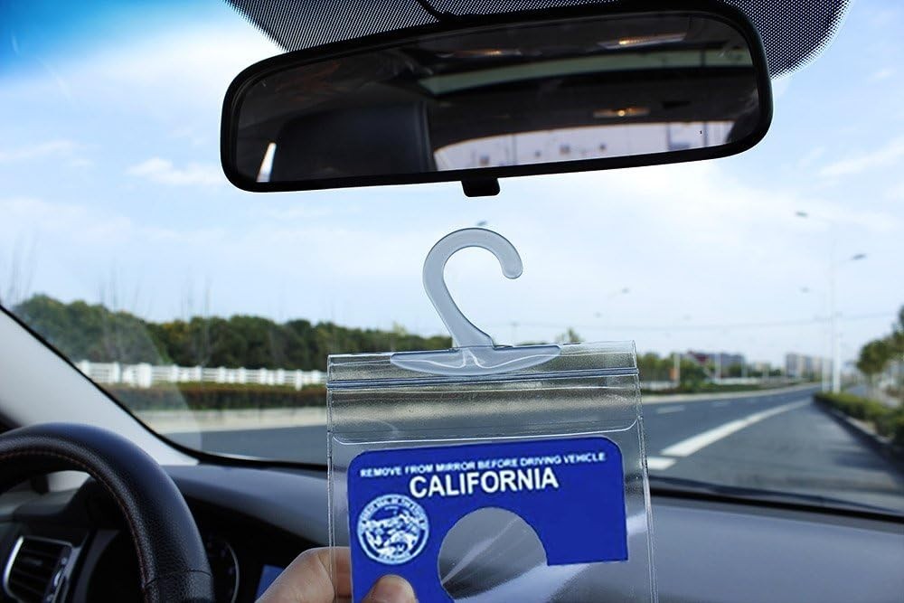 Handicap Parking Placard Holder, Ultra Transparent Disabled Permit Protective…