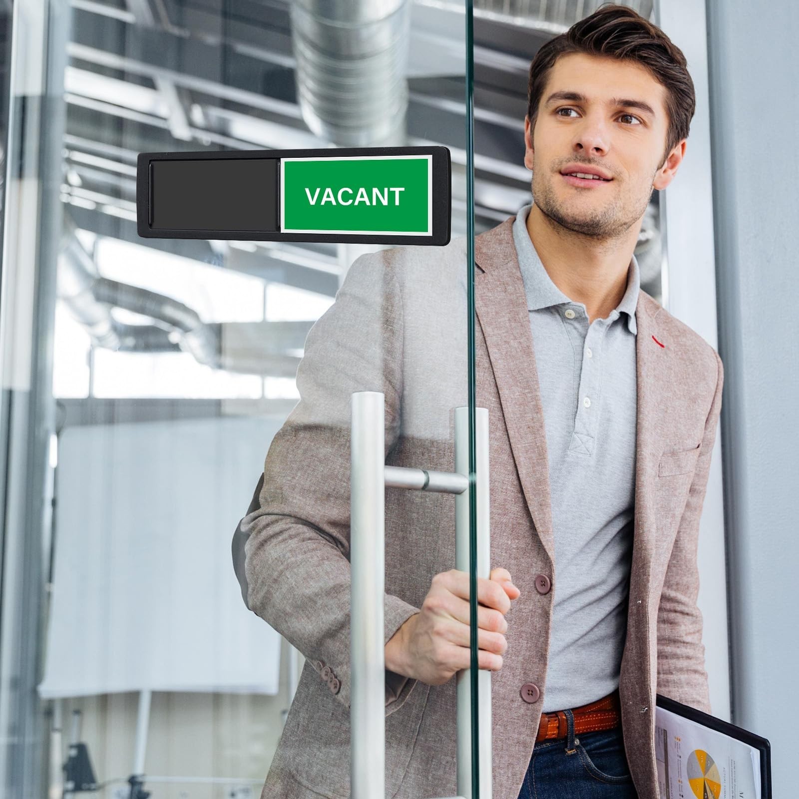 In Use or Available Sign, Vacant Occupied Signs for Home Office Hotles Hospit…