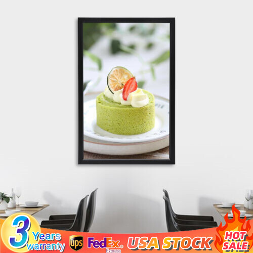 LED Light Box Restaurant Supermarket Movie Poster Display Frame Menu Sign Board