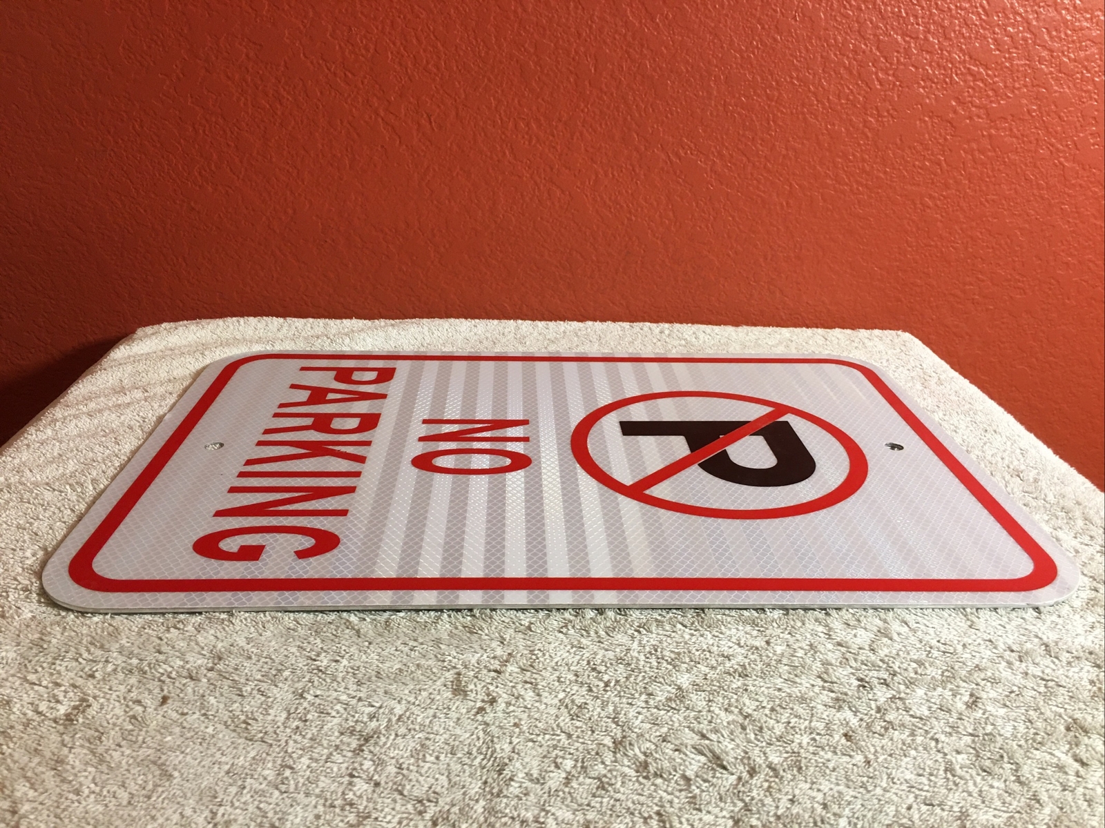 No Parking Sign – Reflective Aluminum – 12” x 18” – Alphabet Signs