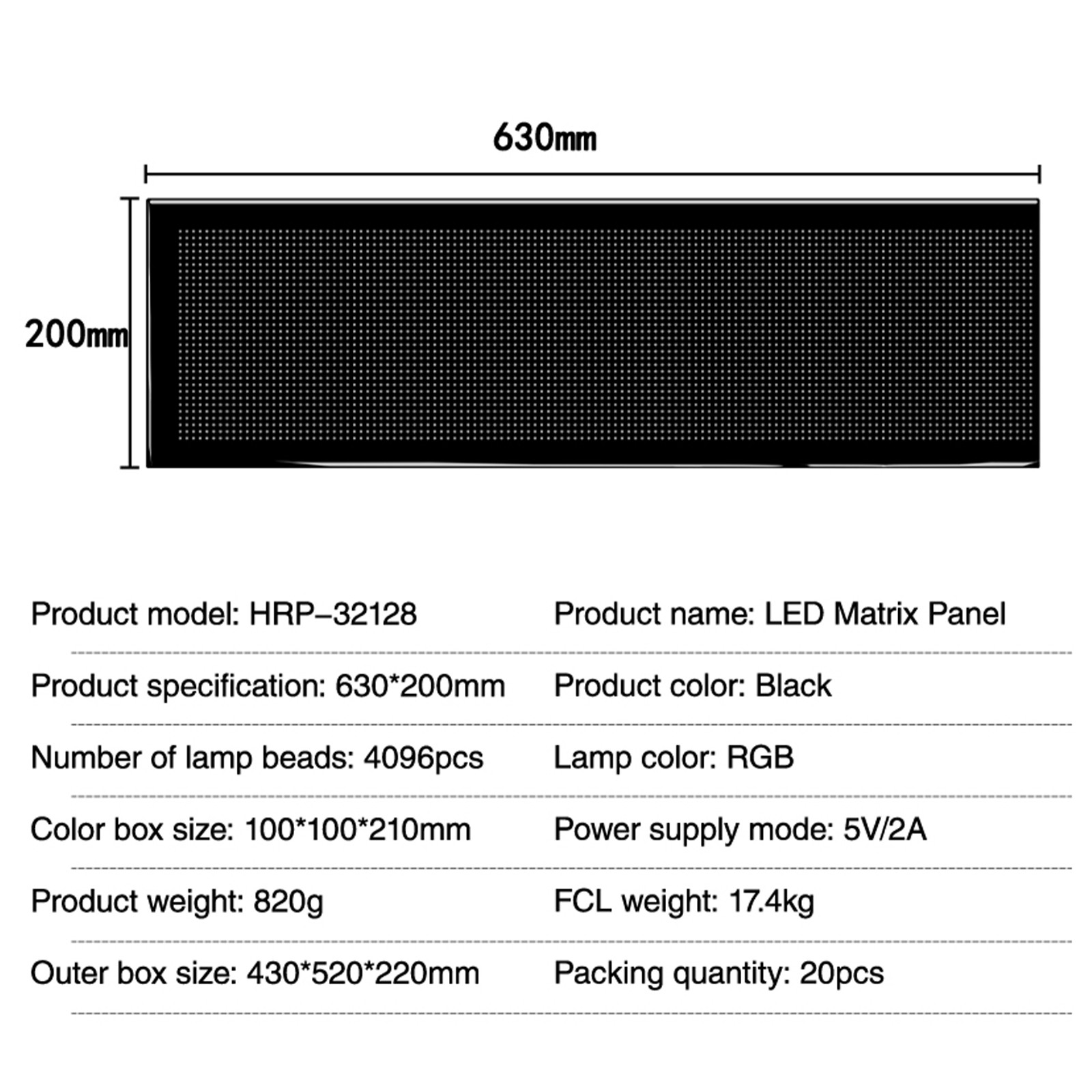 24.8″x7.87″ Programmable Flexible LED Stick-on Sign for Business Advertising