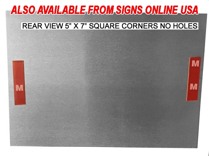 Delivery Instructions Please Deliver Here Sign METAL Leave Packages decal SI087