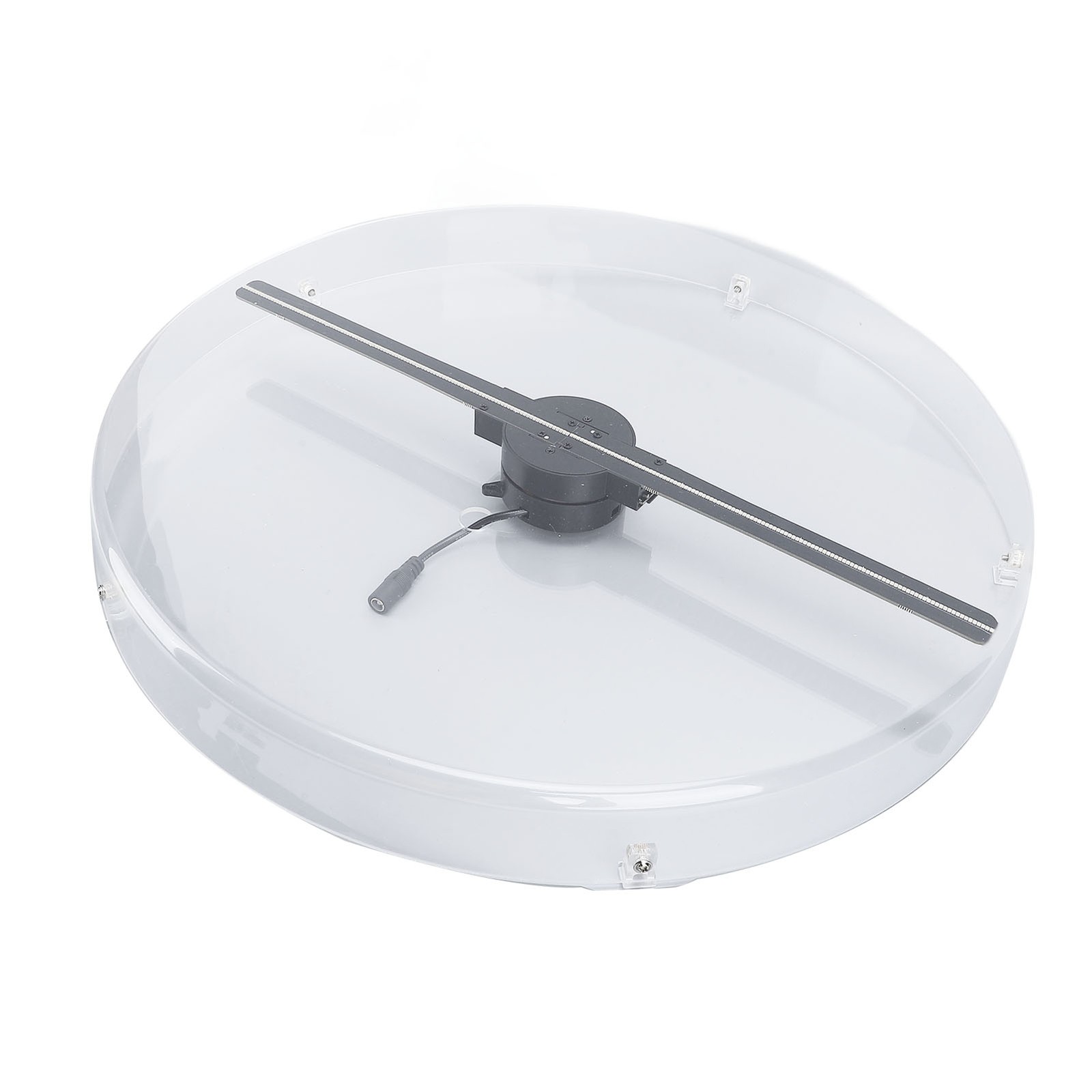 3D Holographic Fan 224 LED Quiet Operating Portable Versatile Hologram Adve IMOB