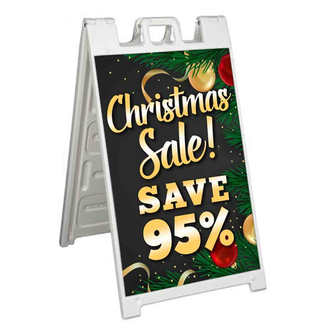 CHRISTMAS SALE SAVE 95% Signicade 24×36 A Frame Sidewalk Sign Double Sided