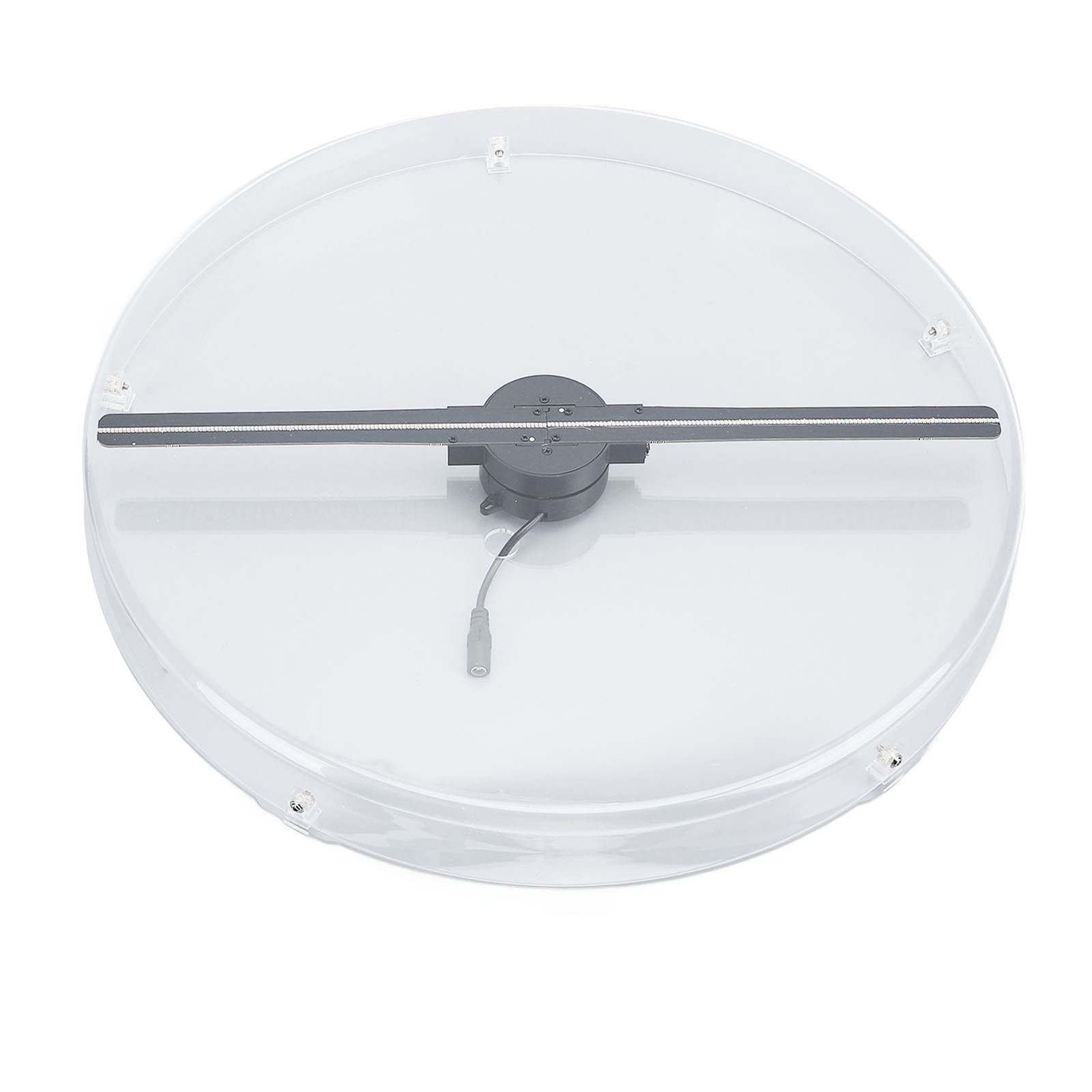 3D Holographic Fan 224 LED Quiet Operating Portable Versatile Hologram Adve IMOB