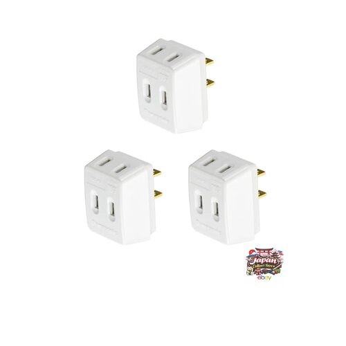 NEW [Bulk Purchase] Panasonic Triple Tap White /P 3-Pack JP