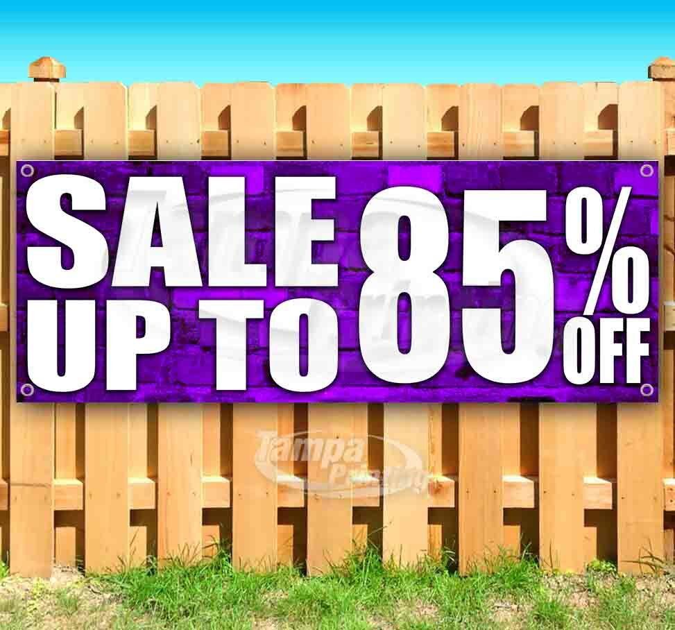 SALE UP TO 85% OFF Advertising Vinyl Banner Flag Sign Many Sizes USA DEALS