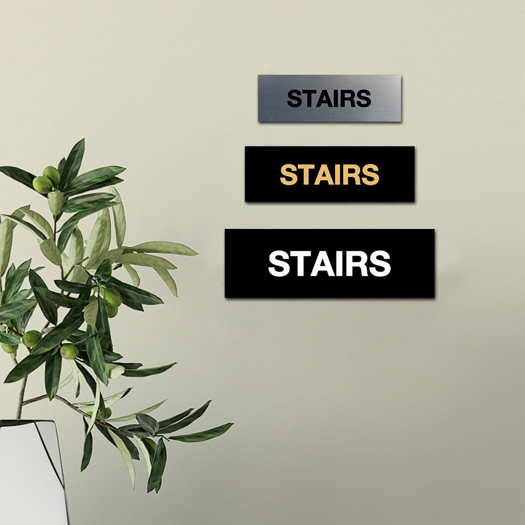 Basic Stairs Sign