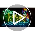 LED Neon Tiki Bar Signs Dimmable Beach Theme Wall Decor Hawaii Pool Bar Party Gi