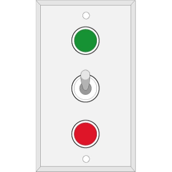 Signal-Tech 3039 SG3 SPDT/120VAC Single Gang On/Off/On Switch (1-SPDT), 3 pcs