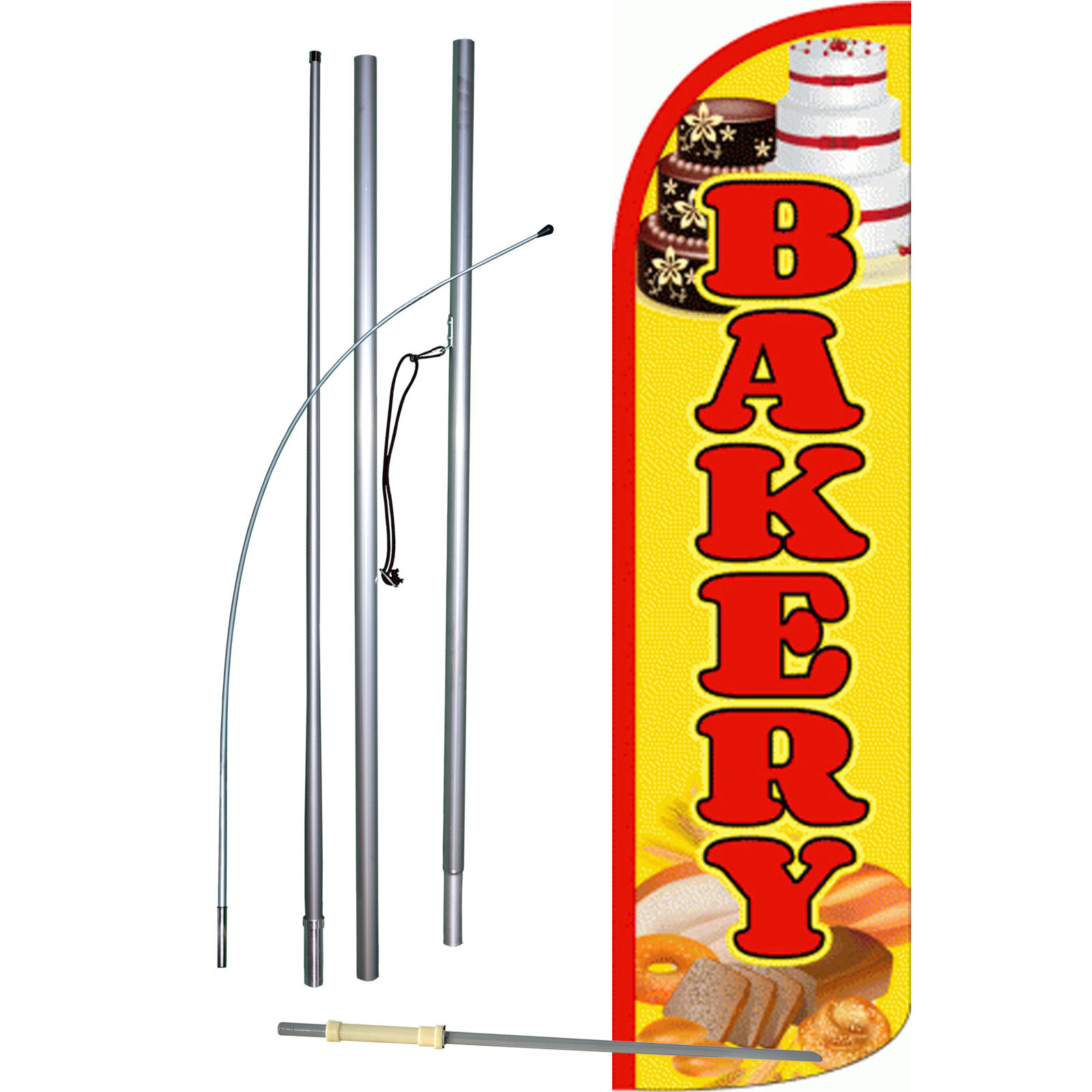 Bakery Complete Swooper Flag Bundle