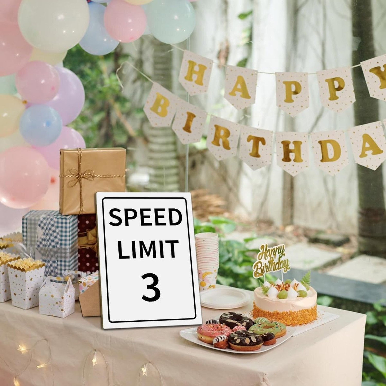 Race Car Birthday Decor, Speed Limit Sign 8×11, Fast Three, Slow Down SignsTr…