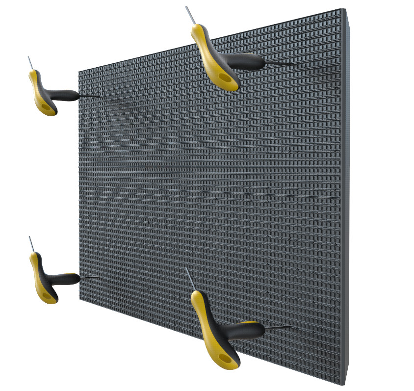 LED Sign P6MM 2’x18′ SF, or 2×9, DF Full Color Programmable IP67 Outdoor Spanner