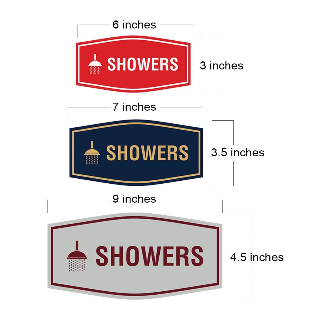 Fancy Showers Wall or Door Sign