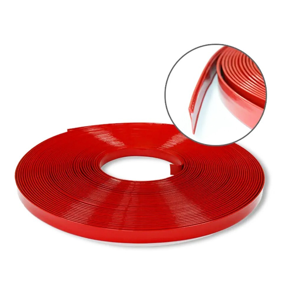 2rolls 1″x131ft Arrow Coil Strip Trim Cap Aluminum Channel Letter Material Red