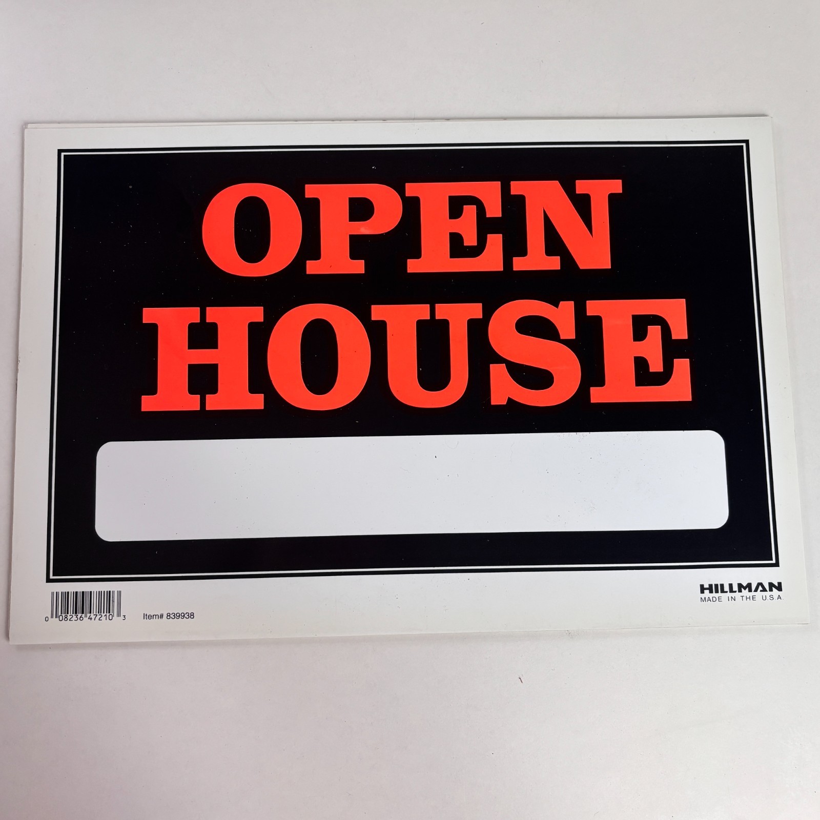 Various Hillman 8 x 11.5″ Plastic Signs: For Rent Apartment, House For Rent..ect