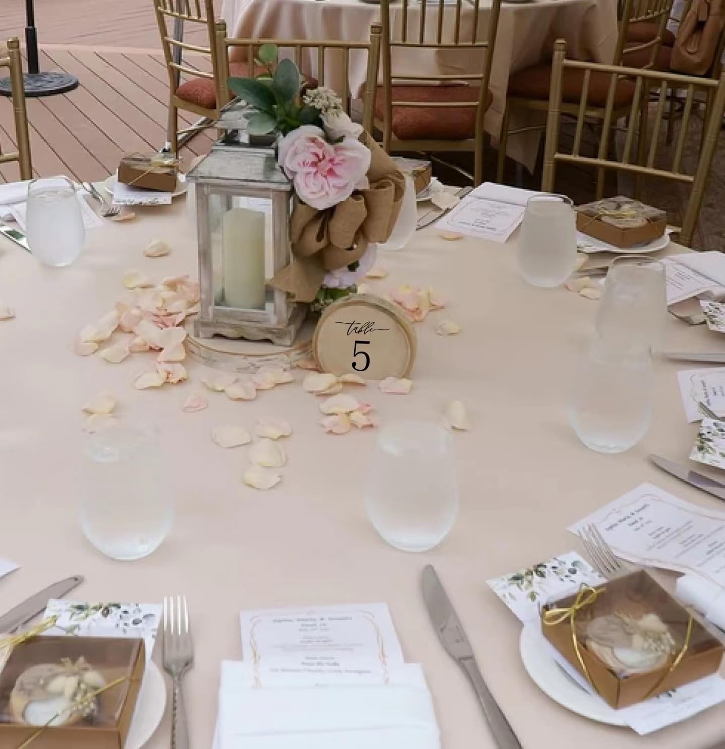 Wooden Wedding Table Numbers 1-20, Perfect for Centerpiece, Reception, Decora…