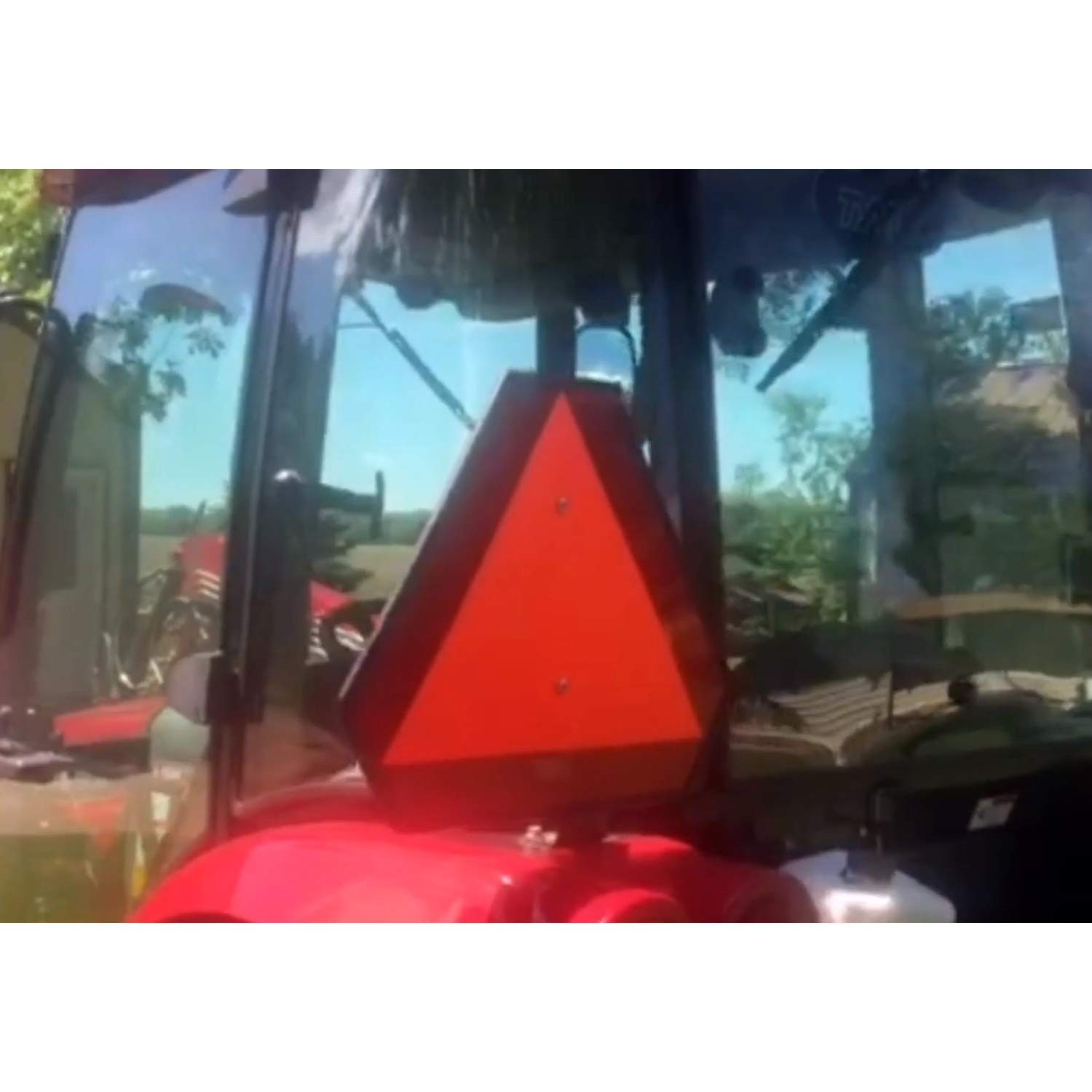 1 PCS K7590SFT14 Slow Moving Vehicle ASAE S276.4 Sign 14×16 In Reflective
