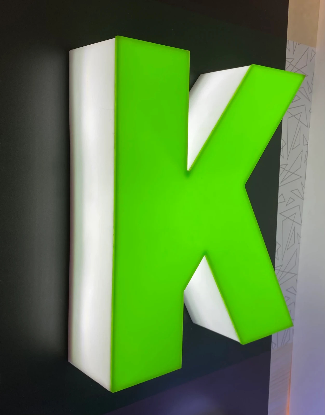 𝑵𝓙̶ Custom 3D Channel Letters LED Halo Lit Storefront Indoor Outdoor Sign