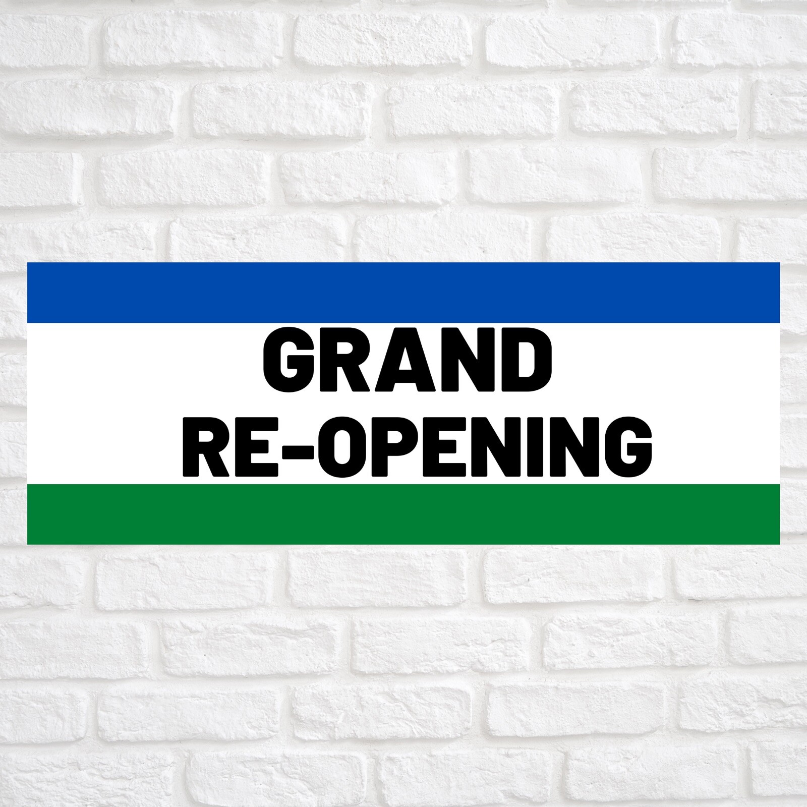 GRAND REOPENING Advertising Vinyl Banner Flag Sign Many Sizes Available USA