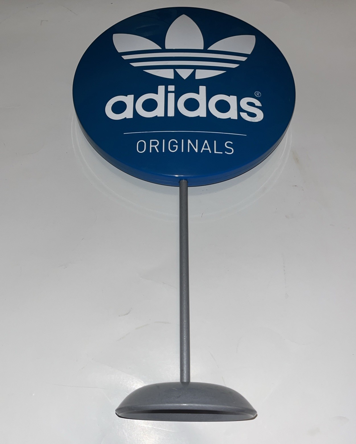 Adidas Originals Store Sign / Display Vintage Lollipop Style-23 1/2″ Tall Rare