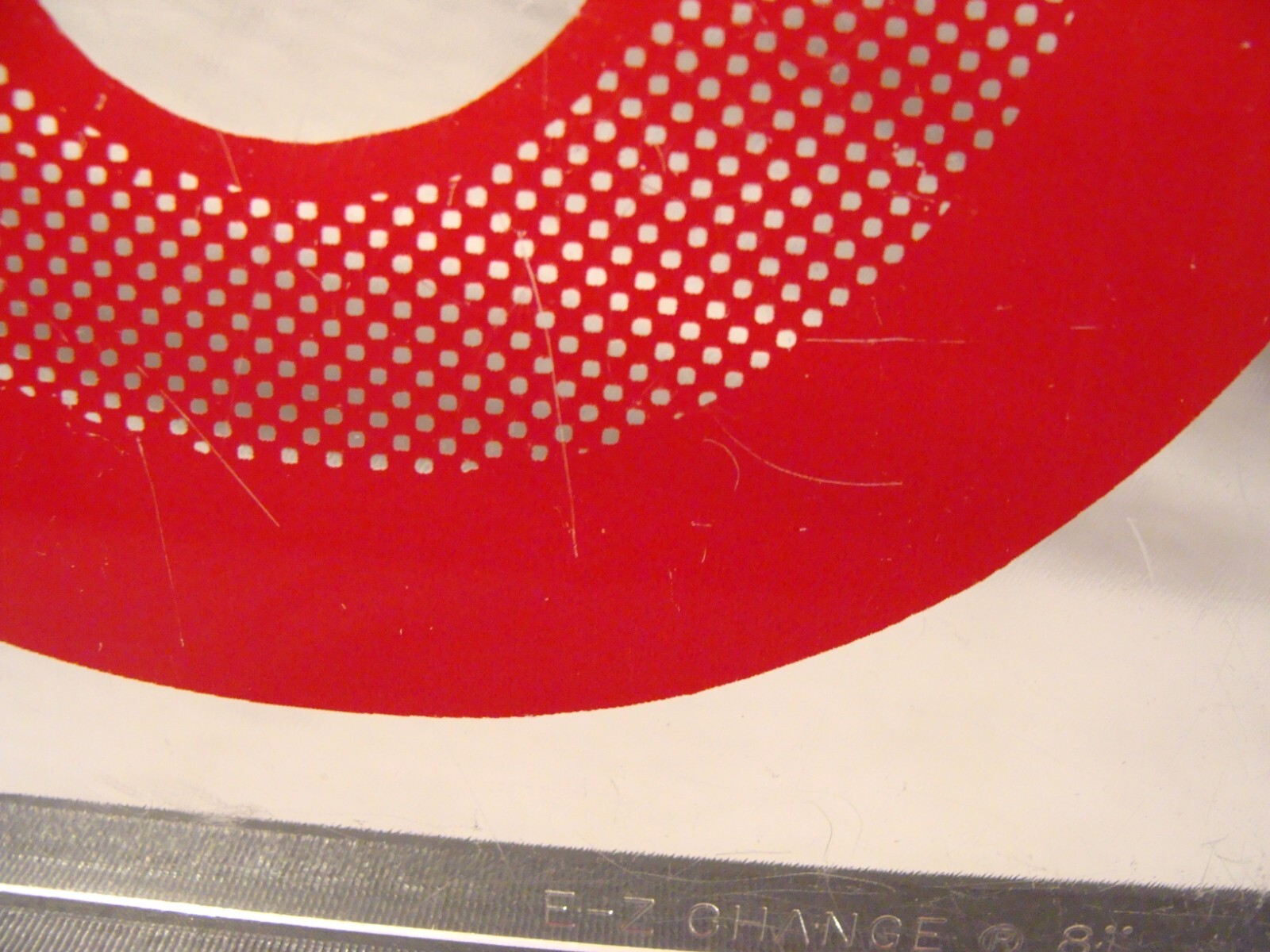 E-Z Change 8″ Marquee Sign Number 3-D Style Number “8” Used
