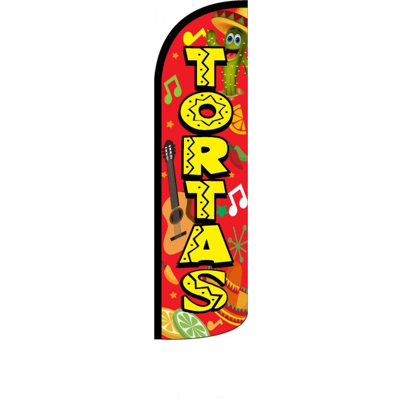 Tortas Flag Flutter Feather Banner Swooper Windless