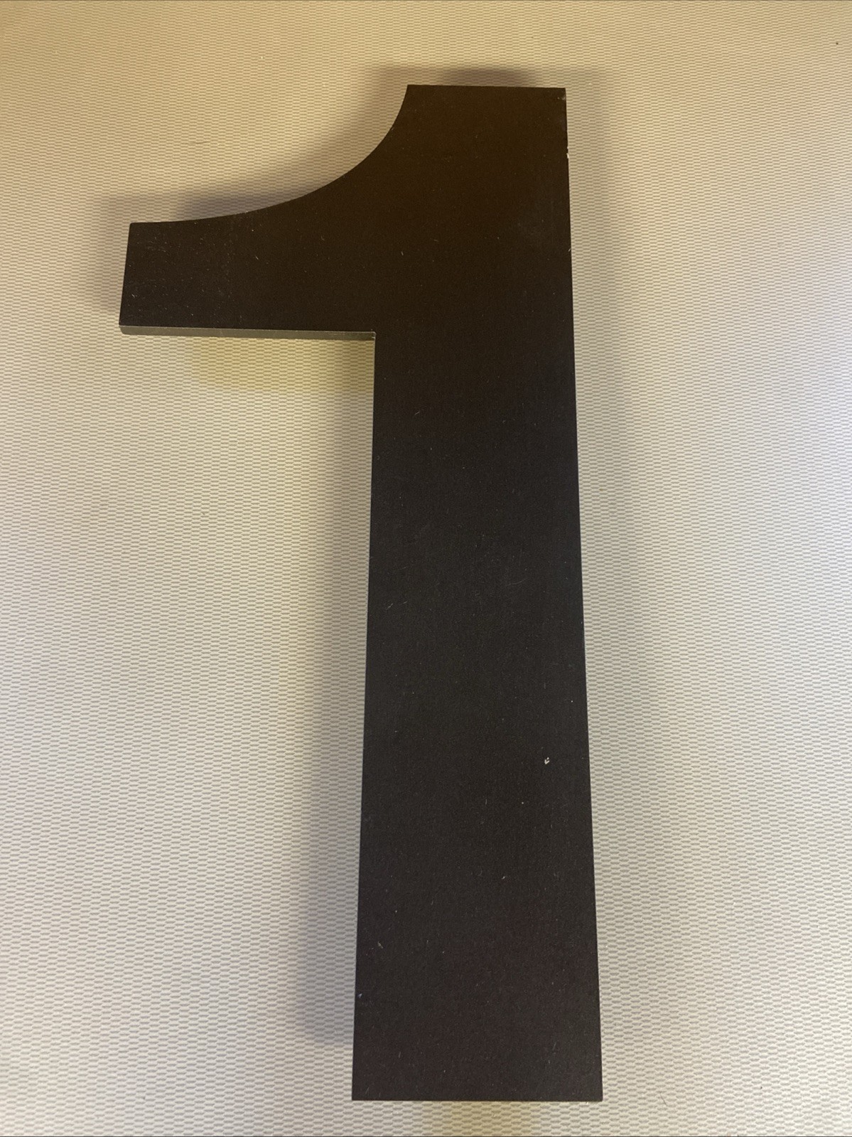 Aluminum Metal Sign Advertising Letter 16” Tall Large Number 1