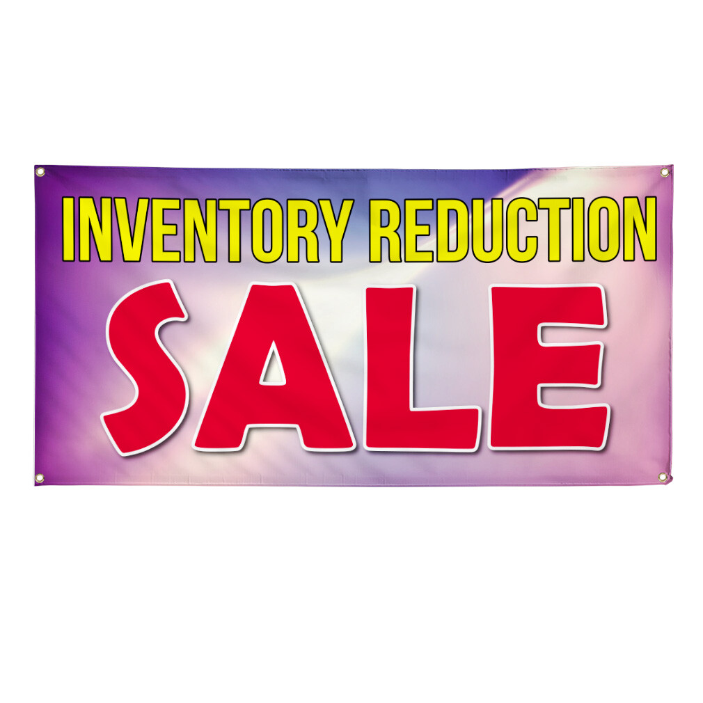 Vinyl Banner Multiple Sizes Inventory Reduction Sale Business Outdoor
