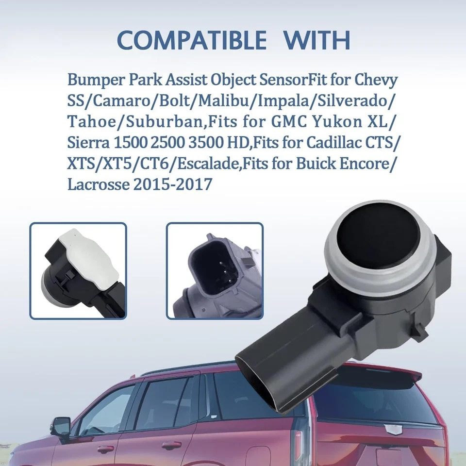 Bumper Park Assist Object Sensor,for Chevy Silverado/Tahoe/Suburban,for GMC…