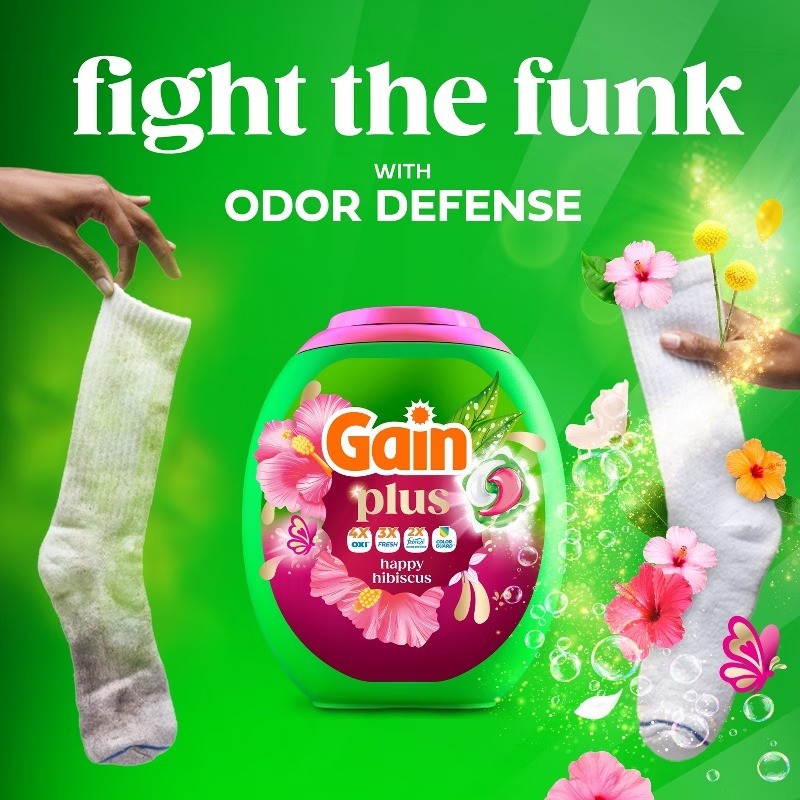 Hibiscus Hula Super Flings Plus Laundry Detergents – 32ct: Concentrated, Deep