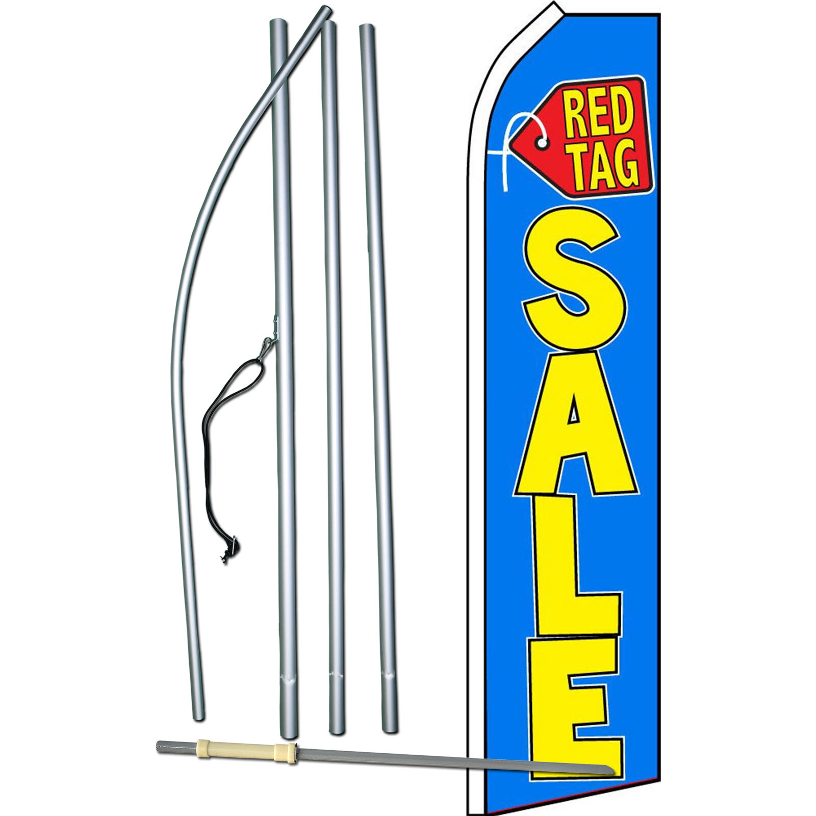 Red Tag Sale Complete Swooper Flag Bundle
