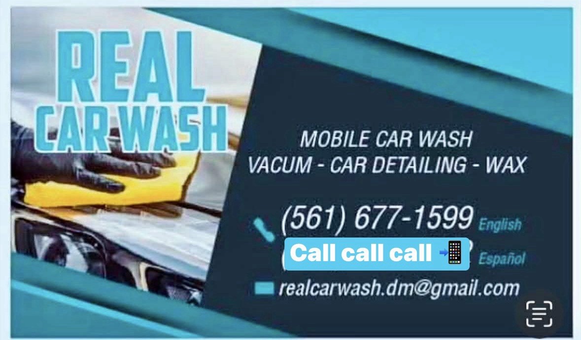Mobile Car Wash Car Detailing Wax Auto Industry Banner Sign
