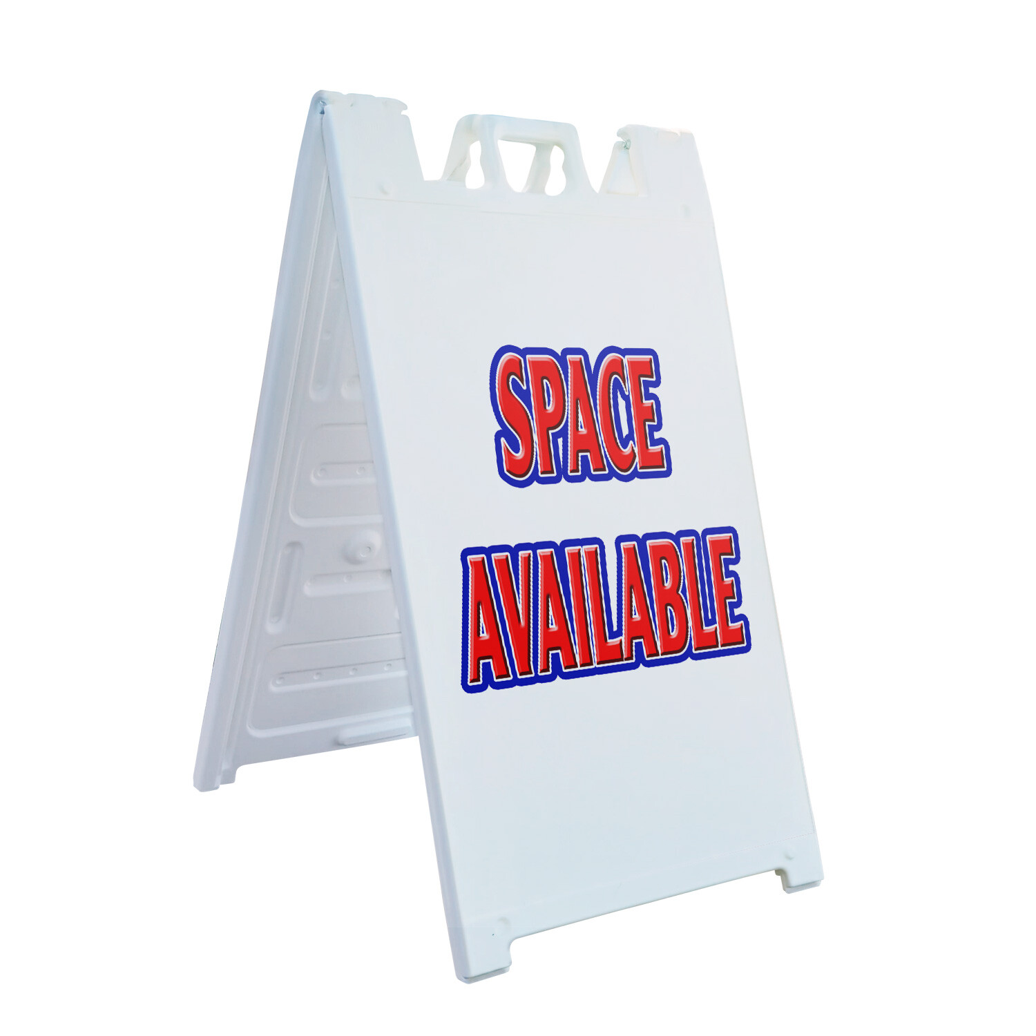 A-frame Sidewalk Space Available 24″ x 36″ Double Sided A-Frame Sidewalk Sign