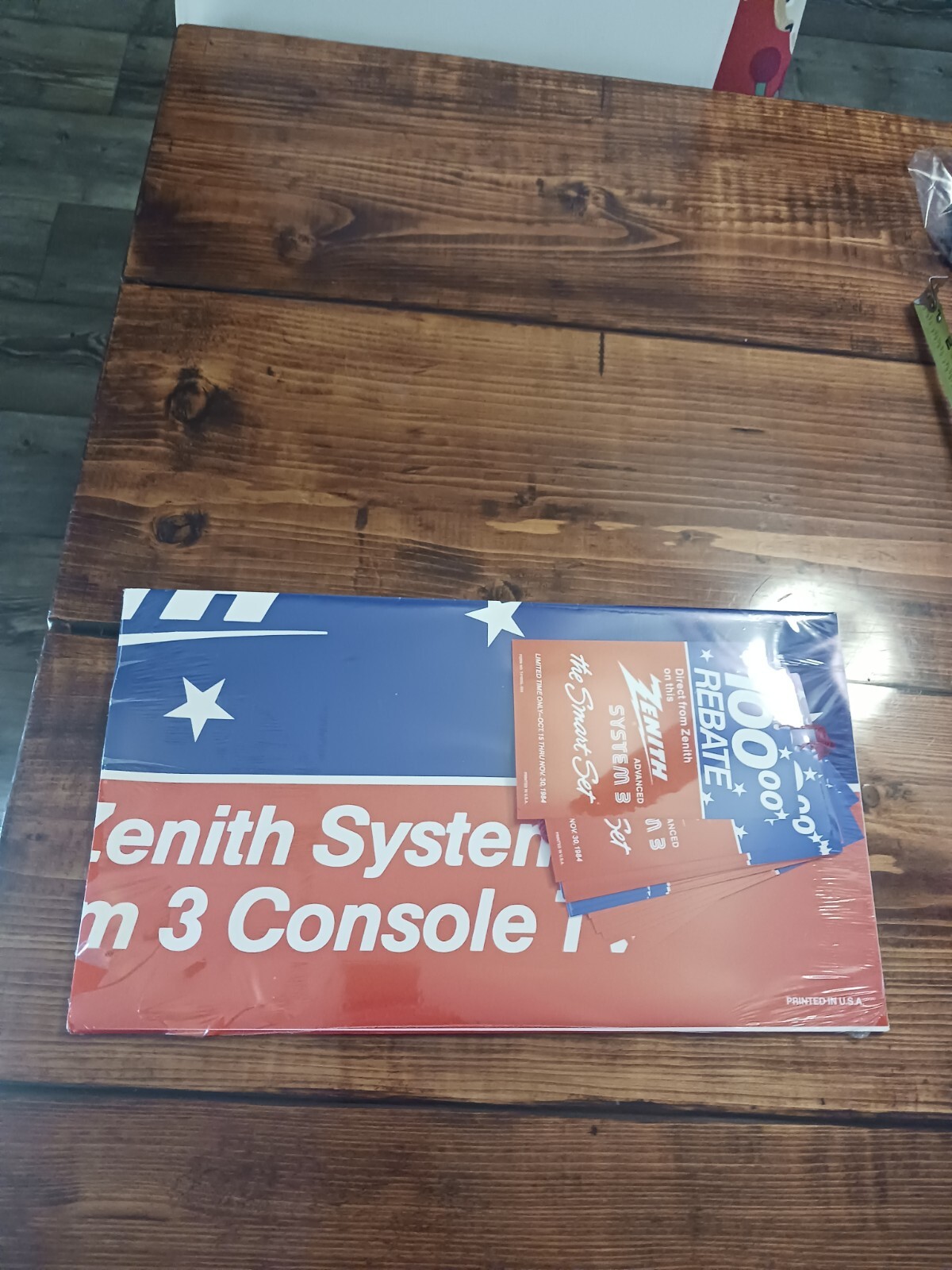 Zenith Nos Sale Advertising Banner Sealed