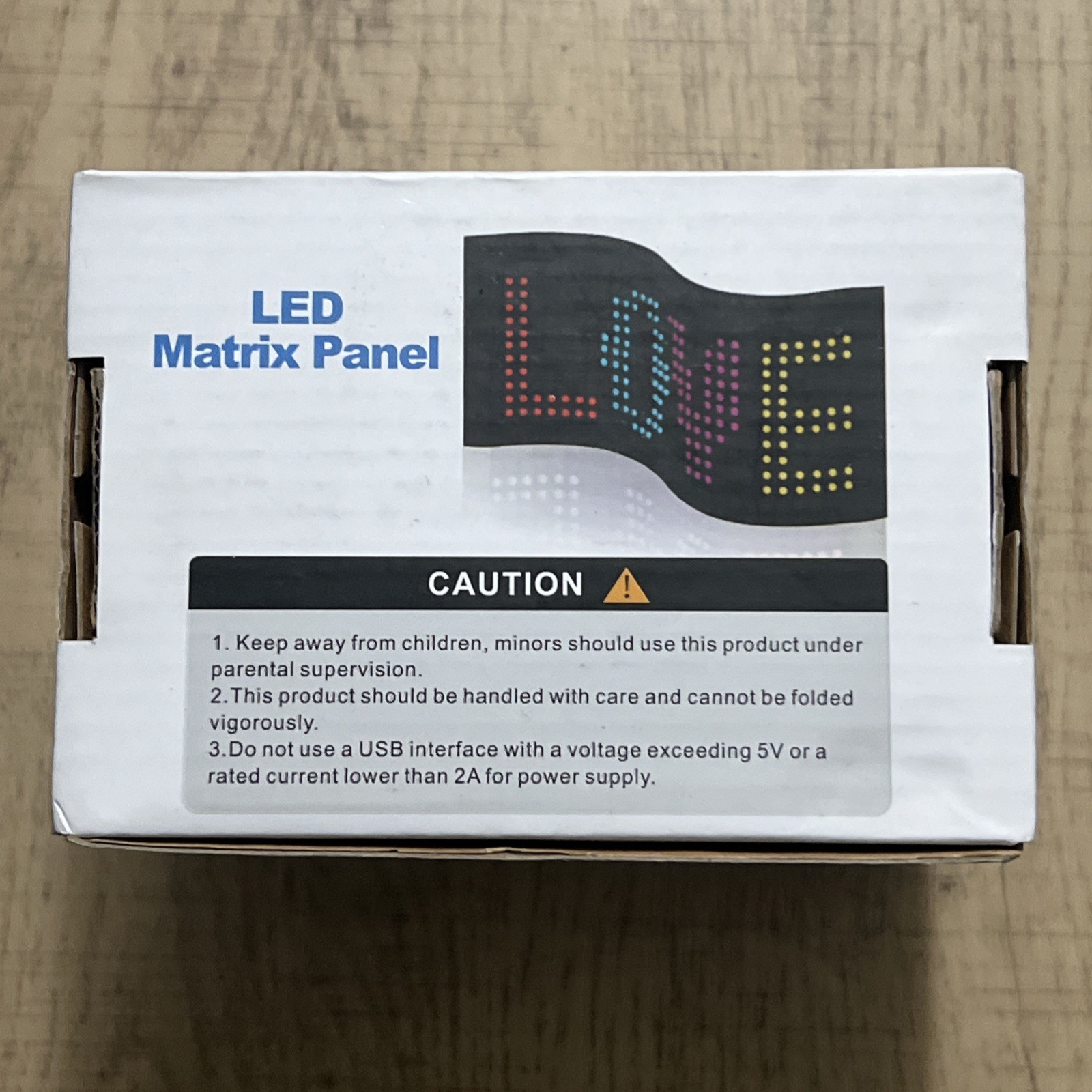 Smart LED Light Signs for Car 12.5’x 4” Matrix Panel Bluetooth App Control DIY￼