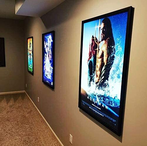 4 Pieces 22″x28″LED Backlit Movie Poster Picture Light Box Advertising Display
