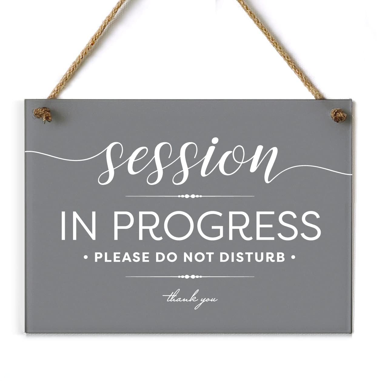 5×7 Inch Session In Progress Do Not Disturb Sign ~ Exclusive Value Series wit…