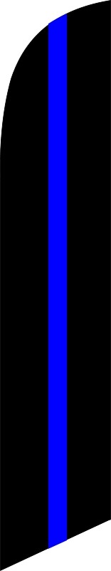 THIN BLUE LINE Premium quality swooper feather flag banner sign 6611