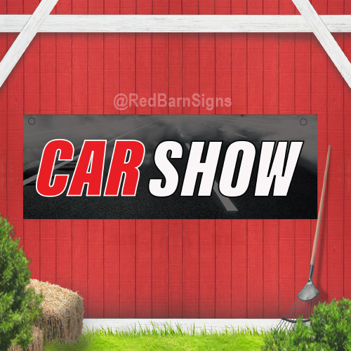 Car Show Indoor Outdoor Vinyl Banner Sign